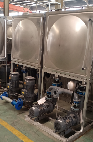 冷卻塔配套準(zhǔn)用水泵水箱