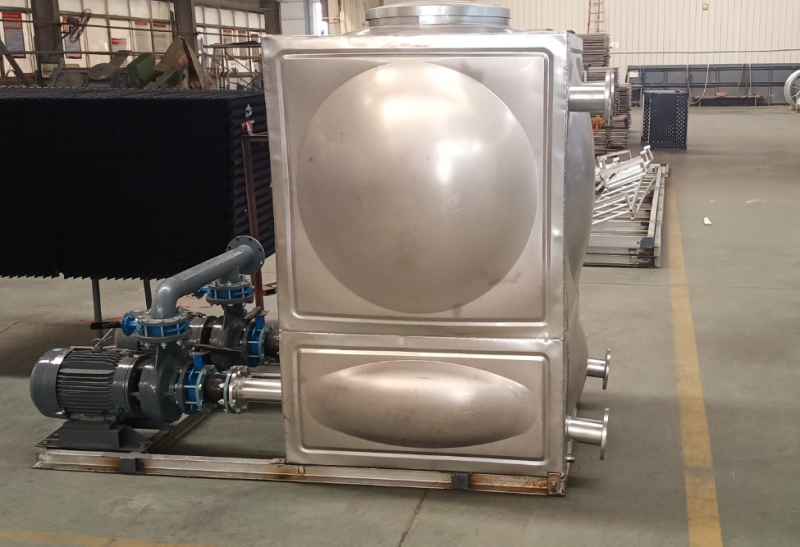 冷卻塔配套準(zhǔn)用水泵水箱