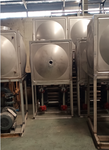 冷卻塔配套準(zhǔn)用水泵水箱