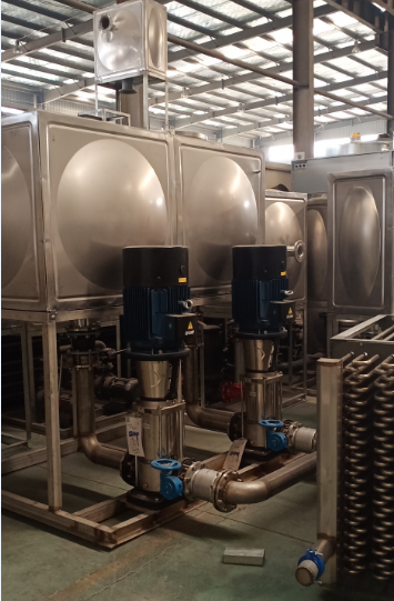 冷卻塔配套準(zhǔn)用水泵水箱